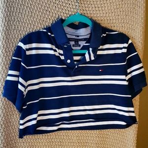 cropped men's Tommy Hilfiger polo shirt